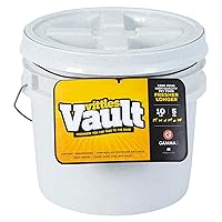 Gamma2 Vittles Vault Dog Food Storage Container, Up to 10 Pounds Dry Pet Food Storage, Made in USA