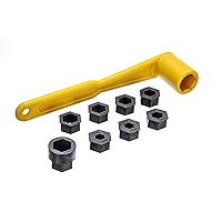 Attwood 11370-7 Universal Prop Wrench Kit with Multiple Sockets