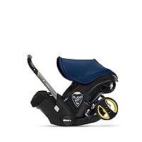 Doona Infant Car Seat & Latch Base - Car Seat to Stroller in Seconds - Royal Blue, US Version