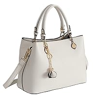 WEILIAN Elegant Handbags for Women Soft Vegan Leather Tote Bag Medium