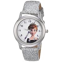 Disney Frozen Kids' Stainless Steel Time Teacher Analog Quartz Strap Watch