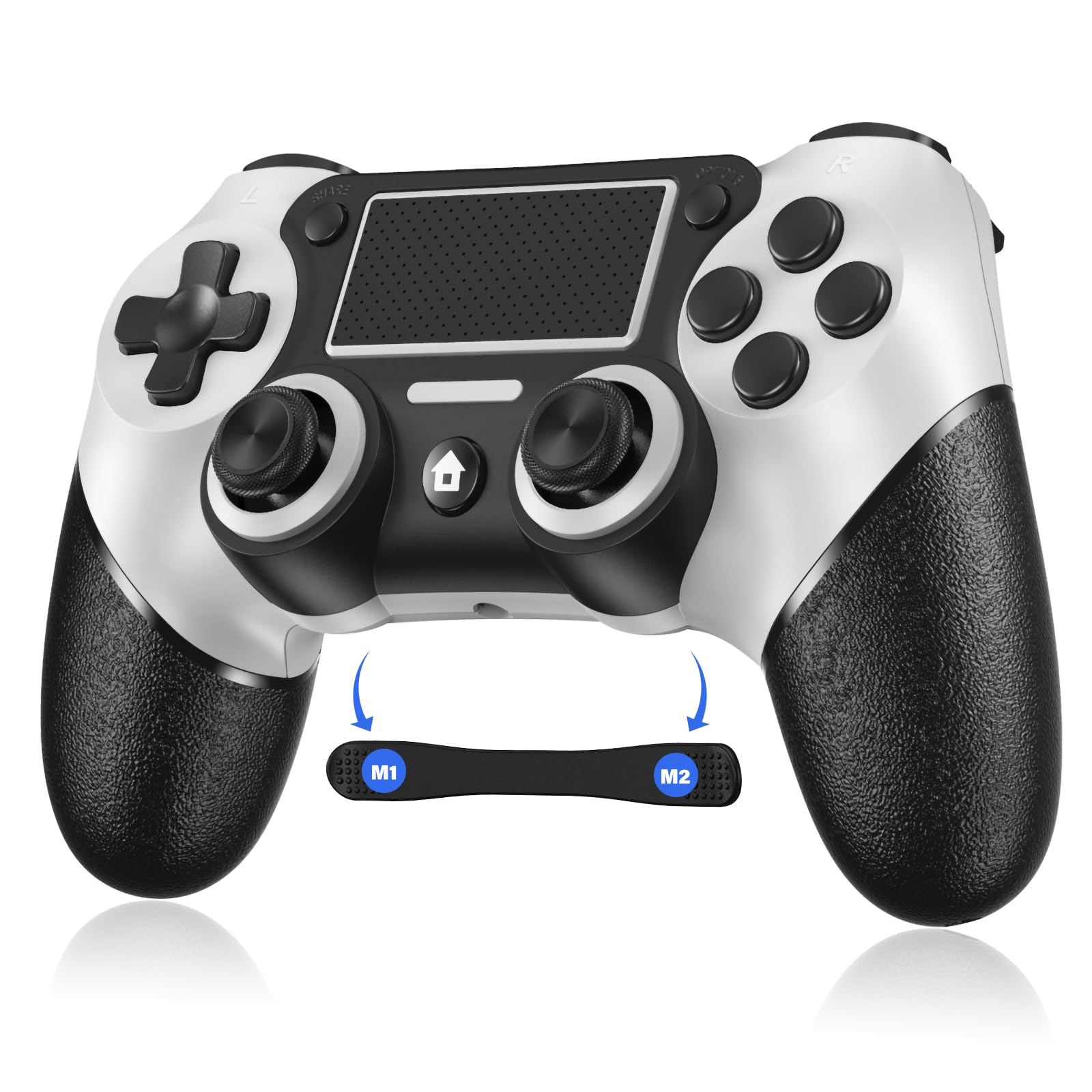 Wireless Game Controller for PS4, Fully Upgrade Sony Playstation 4 Wireless  Controller, Playstation 4 Gamepad Remote with Turbo/Programming and All 