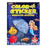 Underwater Adventure (Color with Sticker) Underwater Adventure (Color with Sticker) Paperback