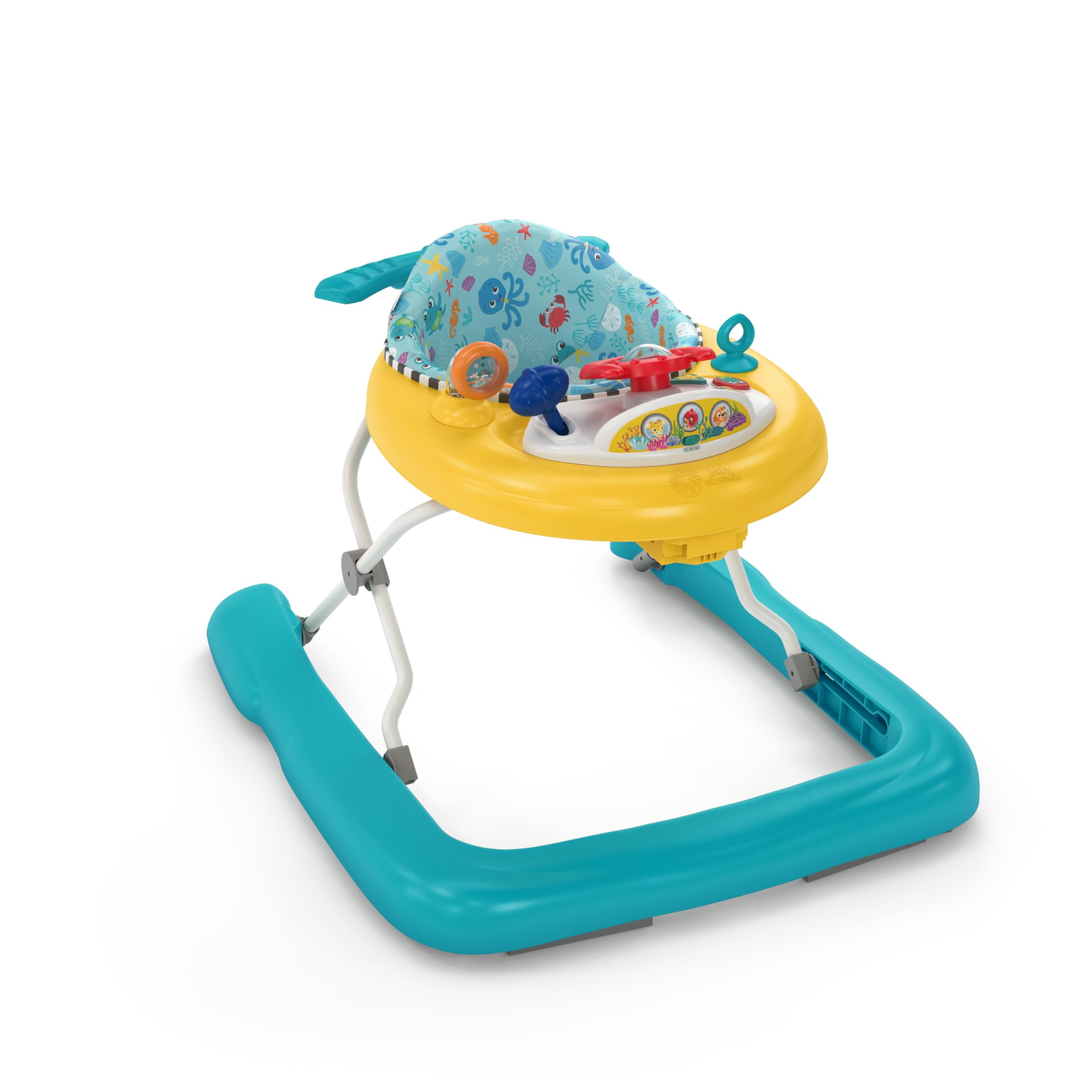 Baby Einstein Ocean Explorers Dive & Discover 3-in-1 Submarine Walker, with Removable Floor-Toy, Ages 6 Months and Up