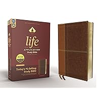 NIV, Life Application Study Bible, Third Edition, Leathersoft, Brown, Red Letter NIV, Life Application Study Bible, Third Edition, Leathersoft, Brown, Red Letter Imitation Leather