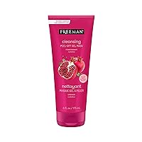 Freeman Cleansing Pomegranate Peel-Off Gel Facial Mask, Shrinks Pores, Purifies Skin, Made With 8 Different Antioxidants, Protects Skin, Cruelty-Free Skincare, 6 fl. oz./175 mL Tubes, 1 Count