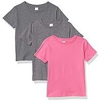 Baby Fine Jersey Short-Sleeve Crew-Neck T-Shirt (Pack of 3)