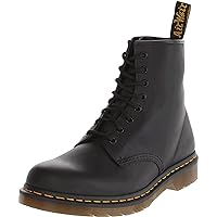 Dr. Martens Unisex-Adult 1460 Black Greasy Leather Boot Combat