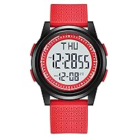 NN BEN NEVIS Men's Digital Watch with Stopwatch/Countdown/Alarm/Dual Time/Calendar, Ultra Thin Minimalist Fashion Simple Men Watch Gifts for Men and Women