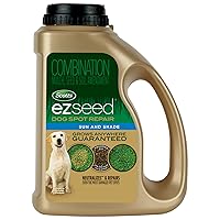 Scotts EZ Seed Dog Spot Repair Sun and Shade - 2 Lb., Mulch, Seed and Soil Amendment with Protectant and Tackifier, Repairs Pet Spots