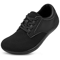 LeIsfIt Mens Dress Shoes Wide Toe Walking Shoes Minimalist Barefoot Shoes Casual Sneakers Breathable Zero Drop Shoes