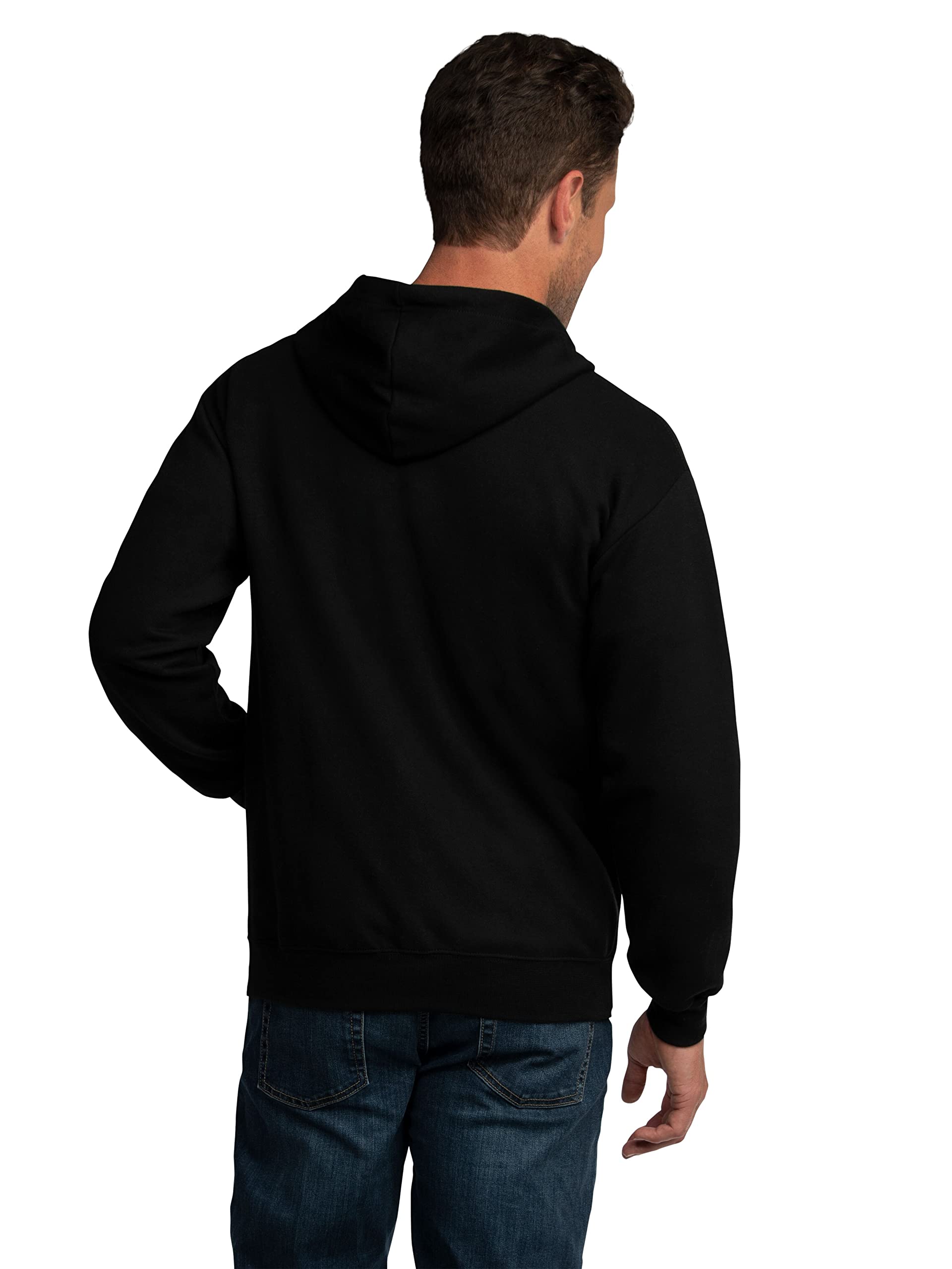 Fruit of the Loom Eversoft Fleece Hoodies, Pullover & Full Zip, Moisture Wicking & Breathable, Sizes S-4X