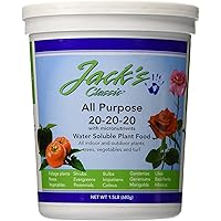 Jack's Classic All Purpose 20-20-20 Water Soluble Plant Food (1.5lbs)