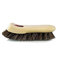 Chemical Guys ACC_S94 Convertible Top Horse Hair Cleaning Brush, Safe for Cloth Soft Tops, Upholstery, Leather, Furniture, & More