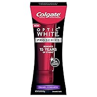 Optic White Pro Series Whitening Toothpaste with 5% Hydrogen Peroxide, Enamel Strength, 3 oz Tube