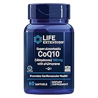 Life Extension Super Omega-3 240 Softgels Fish Oil Bundle with Super-Absorbable CoQ10 60 Softgels Heart Health Supplement