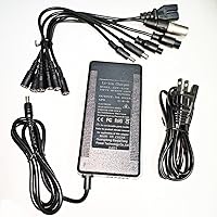 54.6V 2A Fast Charger (6 Plugs) Universal for 48V Lithium Battery Electric Bike Scooter Rad Power Lectric XP Sondors Pedego Jasion eb7 Ebike Evercross H5 Vsett 8, 8+ etc. Charger