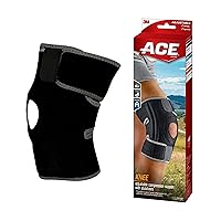 ACE Adjustable Knee Brace with Side Stabilizers Provides Support & Compression to Arthritic and Painful Knee Joints