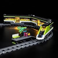 Lightailing Light for Lego-60337 Express Passenger-Train - Led Lighting Kit Compatible with Lego Building Blocks Model - NOT Included The Model Set