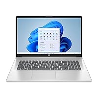 HP 2023 17-CN300 17.3” FHD IPS Laptop 8-Core Intel Core i3-N305 Intel UHD Graphics 16GB DDR4 512GB NVMe SSD USB-C WiFi AX BT Webcam HDMI1.4 Fingerprint Windows 11 Pro w/RE USB