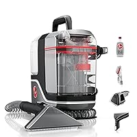 Hoover CleanSlate XL Deep Cleaning Spot Carpet Cleaner Machine, for Carpet and Upholstery, with Specialized Tools, Permanent Stain Remover, Car and Auto Detailer, FH15000V, Silver