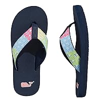 vineyard vines Boy's 25th Anniversary Classic Foam Flip Flop