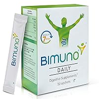 BIMUNO Original | Daily Gut Health Prebiotic | High Fiber Supplements, Vegetarian, Halal | 1 Pack (30 Sachets)
