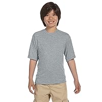 JERZEES Dri-Power® Sport Youth Short Sleeve T-Shirt S Athletic Heather