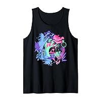 Disney Alice In Wonderland Neon Forest Silhouette Tank Top