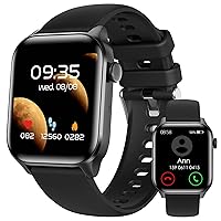 Smart Watch for Women 1.83” HD Full Touch Screen for iPhone Android Fitness Tracker Watch with Heart Rate Sleep Monitor 100+ Sports Modes Bluetooth Make Call IP67 Waterproof Smartwatch