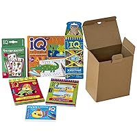 Interactive IQ Game Set for Children - Developmental Attention & Thinking Skills - Russian Language Educational Books & Games