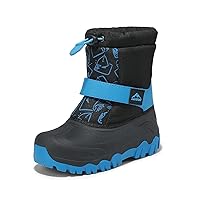 NORTIV 8 Kids Snow Boots Boy's Girl's Waterproof Cold Weather Classic Booties Hiking Outdoor Shoes (Little Kids/Big Kids)