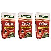 Schultz Cactus Plus 2-7-7 Liquid Plant Food, 4-Ounce, 3 Pack
