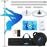 Spinning Dancing Pole for Home Pole Dance Pole for Home Static Spinning Pole Fitness Dance Pole 45mm Portable Pole