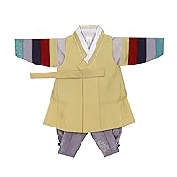 Hanbok Boy Baby Korea Traditional Clothing Set First Birthday Dol Party Celebration 100 days hanbok to 10 Ages