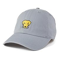 Life is Good Dog with Bone Chill Cap, Standard Blue