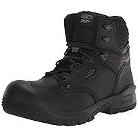 KEEN Utility Men's Independence 6inch Leather Waterproof Soft Toe Work Boots