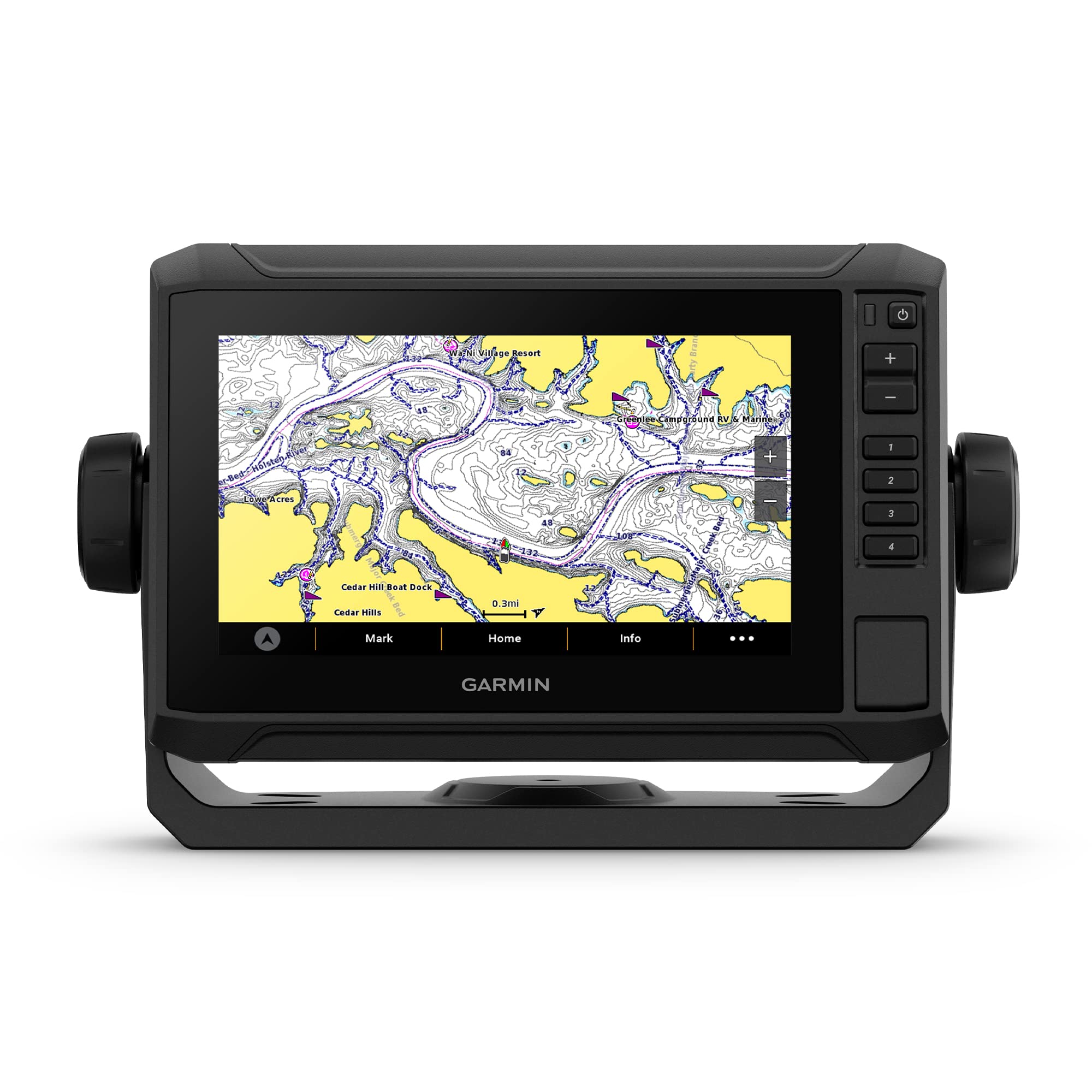 Garmin ECHOMAP UHD2 74sv with GT54 Transducer, 7” Touchscreen Chartplotter, Garmin Navionics+ U.S. Coastal