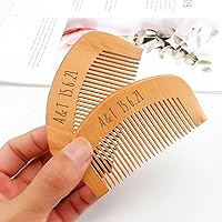 Personalized Wedding Favor Engraved Wooden Comb Customized Names Wood Hair Comb Bridesmaid Gift Wedding Souvenir for Guests (100pcs)