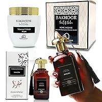 bakhoor Arabian Perfume for Women and Men, Oud Duo - Sophisticated SHAGRA Oud Perfume Incense Combo, Ideal for Gift Giving and Personal Care