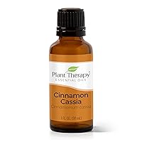 Plant Therapy Cinnamon Cassia Essential Oil 30 mL (1 oz) 100% Pure, Undiluted, Therapeutic Grade