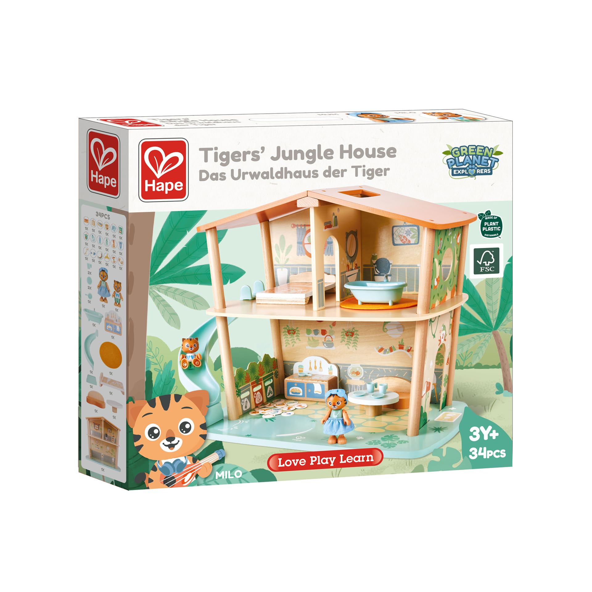 Hape - Tigers'' Jungle House
