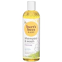 Burt's Bees Baby Calming Shampoo and Wash with Lavender, Tear-Free, 12 Fluid Ounces