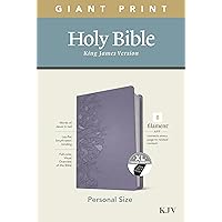 KJV Personal Size Giant Print Holy Bible (Red Letter, LeatherLike, Peony Lavender, Indexed): Includes Free Access to the Filament Bible App Delivering ... Notes, Devotionals, Worship Music, and Video KJV Personal Size Giant Print Holy Bible (Red Letter, LeatherLike, Peony Lavender, Indexed): Includes Free Access to the Filament Bible App Delivering ... Notes, Devotionals, Worship Music, and Video Imitation Leather