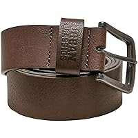 Urban Classics Unisex Imitation Leather Belt for Men and Women, Available in Various Colours, Sizes S to XL
