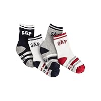 Baby Boys' 4-Pack Crew Socks