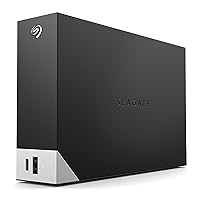 Seagate One Touch Hub 8TB External Hard Drive Desktop HDD – USB-C and USB 3.0 port, for Computer Workstation PC Laptop Mac, 4 Months Adobe Creative Cloud Photography plan (STLC8000400)