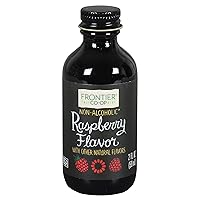 Frontier Co-op Raspberry Flavor, Non-Alcoholic, 2 ounce bottle