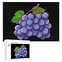 Grape Jigsaw Puzzles 300 Piece Wooden Puzzle Funny Toy Gifts for Family Friends