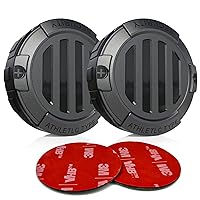 2 Pack Waterproof Airtag Sticker Mount Case for Apple,Hidden Air tag Adhesive Protector Mount Holder Stick On Bike,Bicycle,Luggage, Car,Tv Remote Control , Etc.…